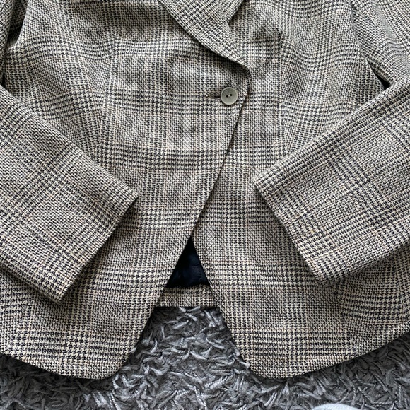Brian Bailey Plaid Wool Blazer - Picture 4 of 10